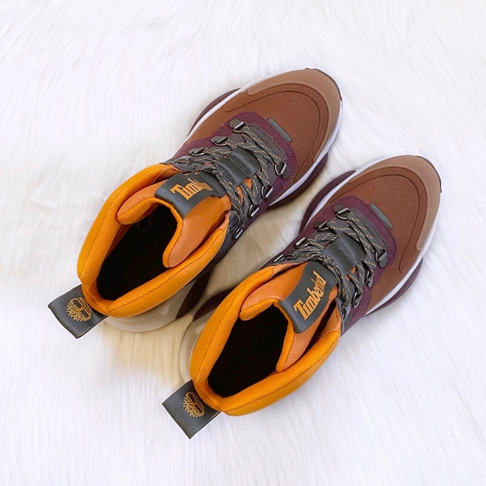Timberland Women’s Emerald Bay Rust Hiking Sneaker Boots - Picture 4 of 8